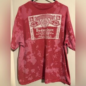 Budweiser Graphic Red T-Shirt